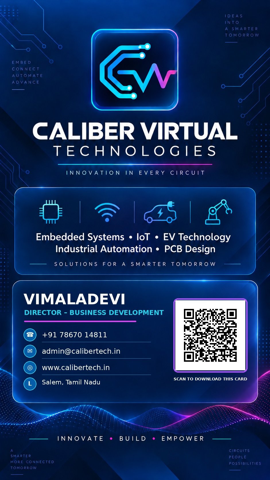 Vimaladevi digital visiting card